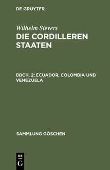 Hardcover Ecuador, Colombia Und Venezuela [German] Book