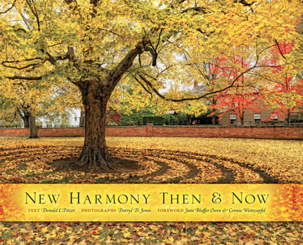 Hardcover New Harmony Then and Now Book