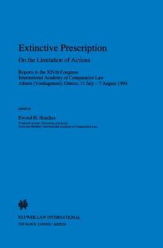 Hardcover Extinctive Perscription/ On The Limitations Of Actions Book