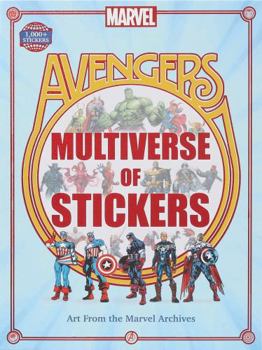 Hardcover Marvel Avengers Multiverse of Stickers Book
