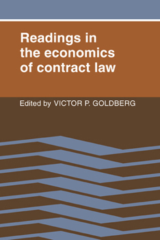 Paperback Readings in the Economics of Contract Law Book