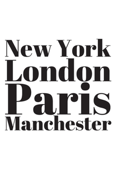 New York London Paris Manchester Notebook: Manchester gifts and souvenirs for men and women Lined notebook/journal