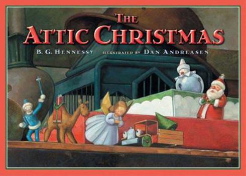 Hardcover The Attic Christmas Book