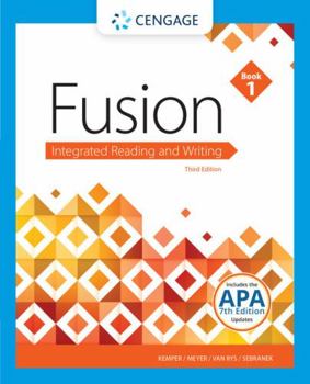 Paperback Fusion: Integrated Reading and Writing, Book 1 (with 2021 MLA Update Card) Book