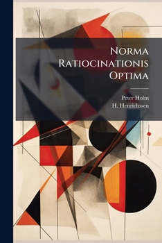 Paperback Norma Ratiocinationis Optima Book
