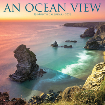 Calendar Ocean View 2026 Mini Wall Calendar Book