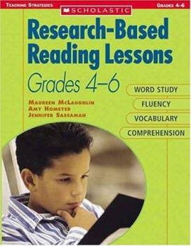 Paperback Research-Based Reading Lessons: Grades 4-6 Book