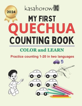 Paperback Quechua Counting Book: Write and Learn 1 - 20 Book
