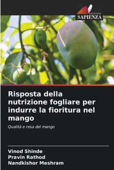 Paperback Risposta della nutrizione fogliare per indurre la fioritura nel mango [Italian] Book