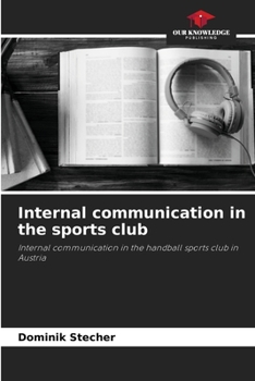 Paperback Internal communication in the sports club Book