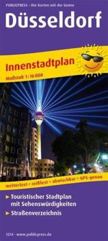 Map Düsseldorf = Düsseldorf [German] Book