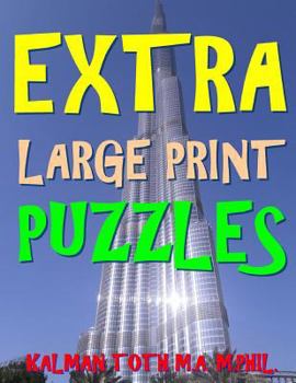 Paperback Extra Large Print Puzzles: 133 Jumbo Print Word Search Puzzles Book