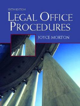 Paperback Legal Office Procedures [With CDROM] Book