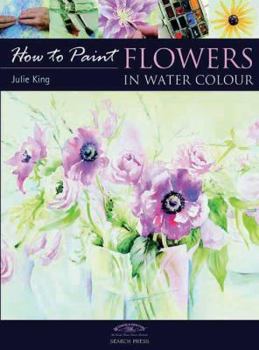 Paperback Flowers in Watercolour Book