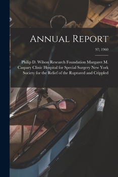 Paperback Annual Report; 97; 1960 Book