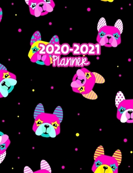 2020-2021 Planner: Two Year Calendar Organizer and Goal Journal | January 2020 - December 2021 Daily, Weekly and Monthly Planner Book with Back Sticker Expression Wall for 2 Years | Design Code 349952