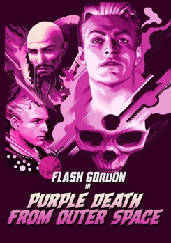 DVD Purple Death From Outer Space Book