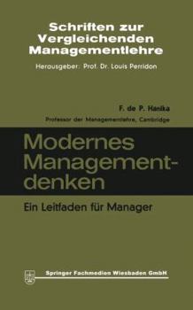 Paperback Modernes Managementdenken: Ein Leitfaden Für Manager [German] Book