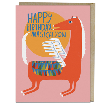 Magical You Birthday Card (Lisa Congdon for Em & Friends Greeting Cards)