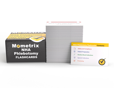 Nha Phlebotomy Study Cards 2024-2025: Nha Phlebotomy Exam Prep and Practice Test Questions [Full Color Cards]