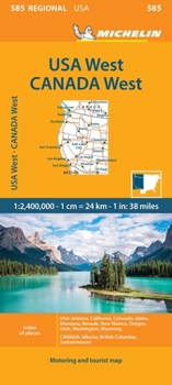 Loose Leaf Michelin USA West, Canada West Book