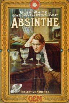 Absinthe: Green Fairy Dot Grid Notebook, 6"x9"