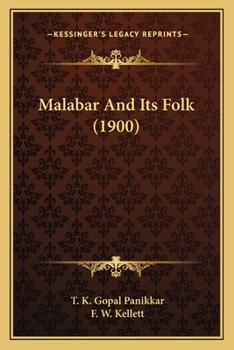 Paperback Malabar And Its Folk (1900) Book