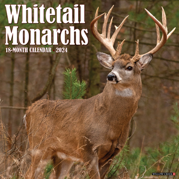 Calendar Whitetail Monarchs 2024 12 X 12 Wall Calendar Book