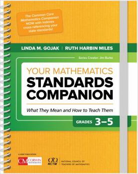Spiral-bound Your Mathematics Standards Companion, Grades 3-5: What They Mean and How to Teach Them Book