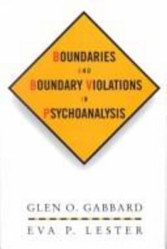 Hardcover Boundaries And Boundary Violations In Psychoanalysis Book