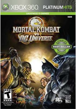 Game - Xbox 360 Mortal Kombat vs DC Universe Book