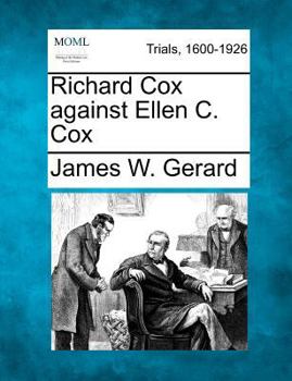 Richard Cox against Ellen C. Cox