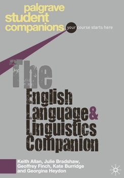 Paperback The English Language and Linguistics Companion Book