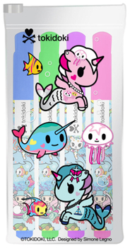 Misc. Supplies Tokidoki Mermicorno Highlighter Set Book