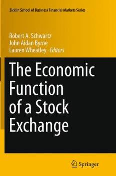 Paperback The Economic Function of a Stock Exchange Book