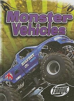 Library Binding Monster Vehicles Book
