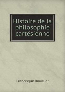 Paperback Histoire de la philosophie carte&#769;sienne Book