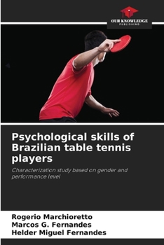 Paperback Psychological skills of Brazilian table tennis players Book