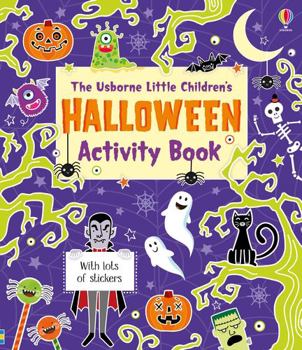 Paperback Little Children's Halloween Activity Book