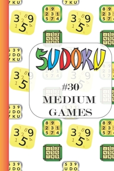 Paperback Sudoku # 30 Medium Games: 30 Sudoku Puzzles Book