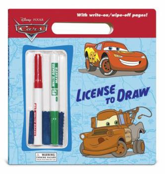Board book License to Draw [With Erasable Cloth and Markers] Book