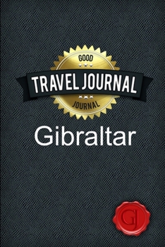Paperback Travel Journal Gibraltar Book