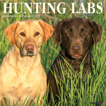Calendar Hunting Labs 2025 12 X 12 Wall Calendar Book