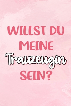 Paperback Trauzeugin: Punktiertes Notizbuch f?r die Trauzeugin zur Planung des JGA - 6 x 9 Zoll, ca. A5 -100 Seiten - Dot-Grid - Braut-Motiv [German] Book