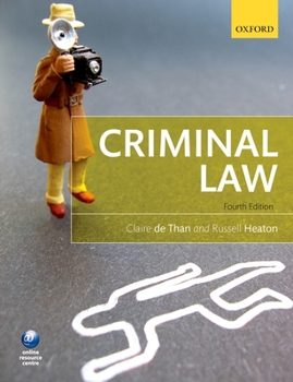 Paperback Criminal Law Book