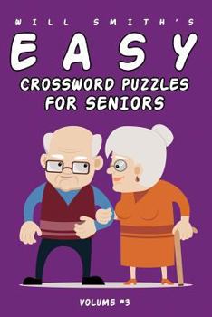 Paperback Will Smith Easy Crossword Puzzle For Seniors - Volume 3 Book