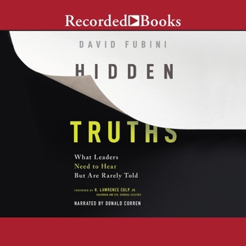 MP3 CD Hidden Truths: What Leaders Need to Hear But Are Rarely Told Book