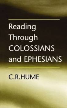 Paperback Reading Through Colossians and Ephesians Book