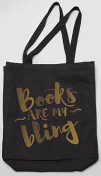 Loose Leaf Books Are My Bling Tote (Black) Book