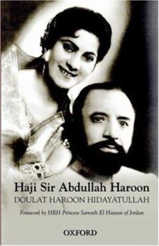 Hardcover Haji Sir Abdullah Haroon: A Biography Book